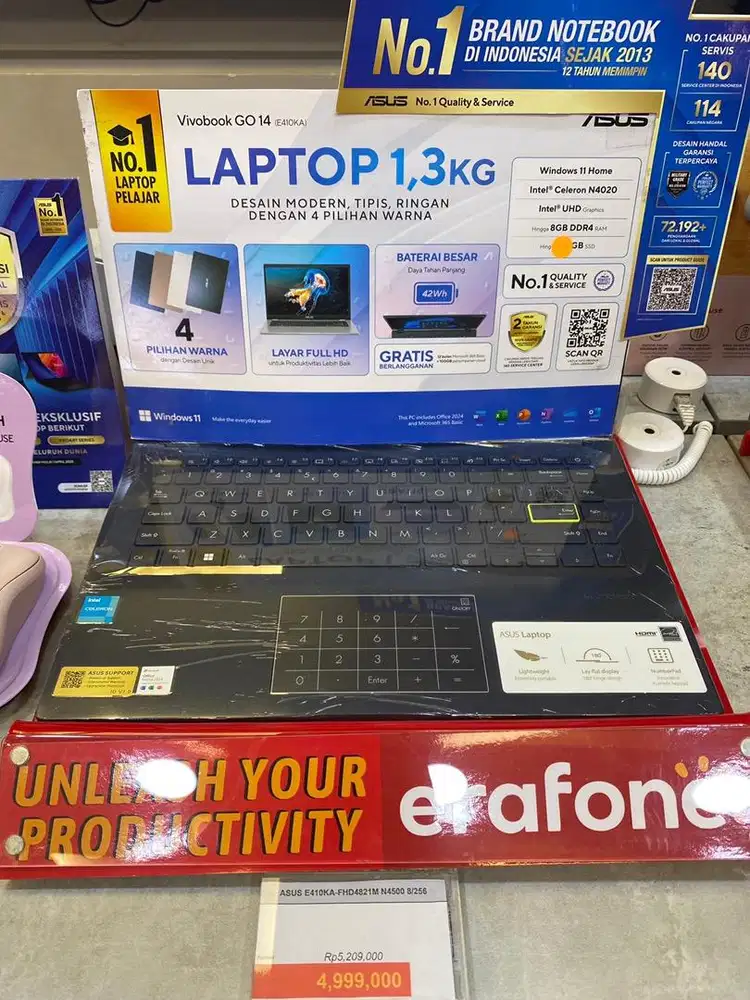 Jual laptop asus / hp / acer / lenovo / zyrex