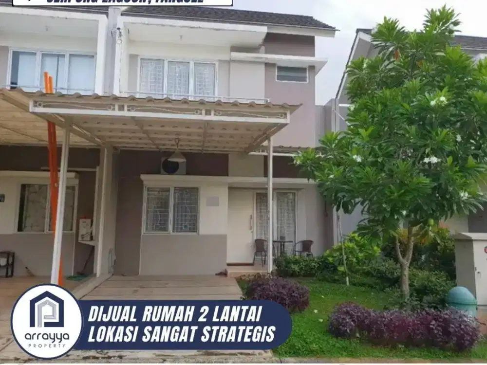 RUMAH 2 LANTAI CLUSTER SERPONG LAGOON 2 LANTAI 'EN666'