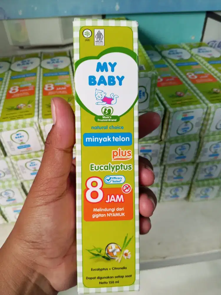 PROMO Minyak telon my baby ready banyak 150ml EUCALYPTUS untuk anak