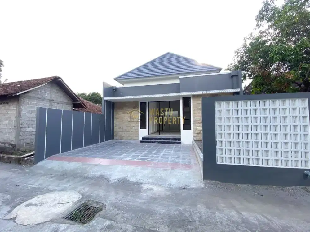 DIJUAL RUMAH BARU SIAP HUNI SHM 3 KAMAR TIDUR 700 JUTAAN DEKAT UII DI PUCANGAN NGEMPLAK