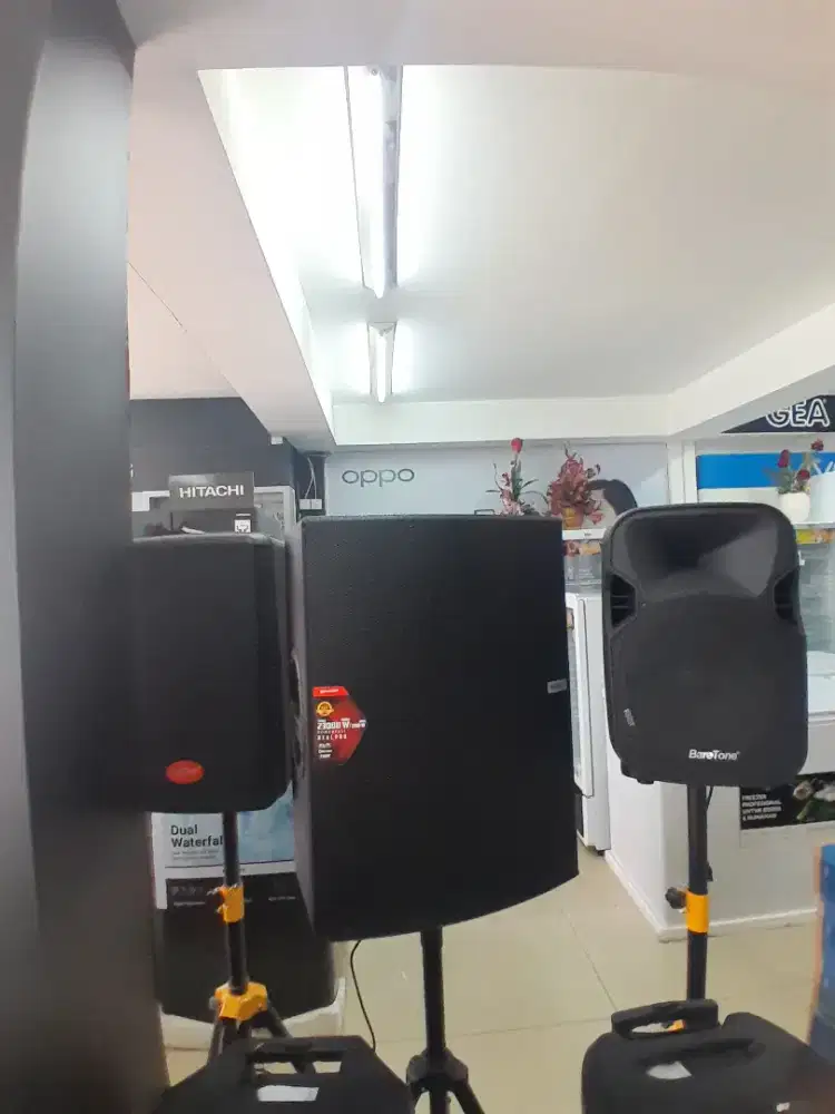 Speaker untuk karaoke bisa hajatan bisa tanpa DP