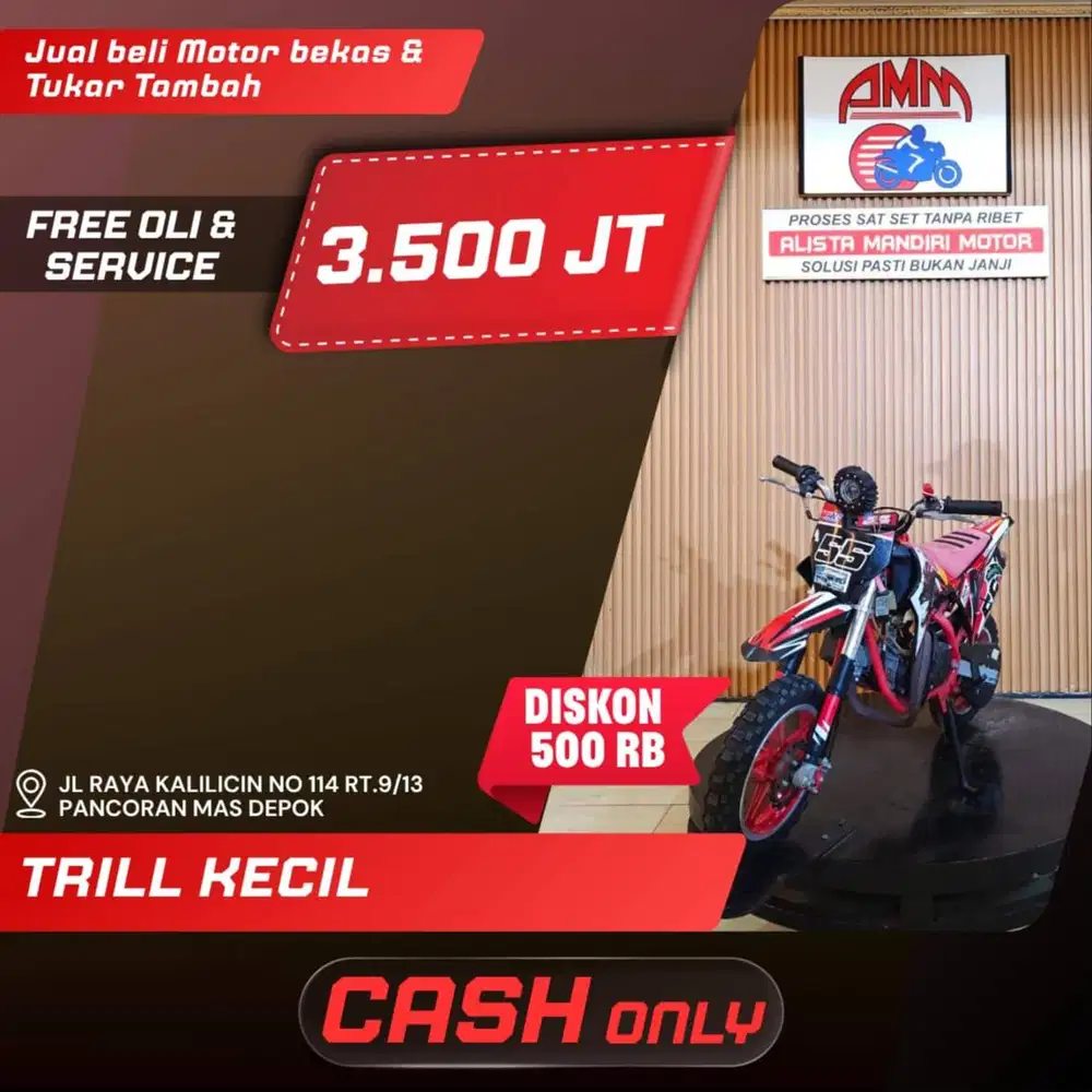 TRILL KECIL CC 0% KREDIVO TOKPED SPAYLETTER INDODANA GOPAYLETTER