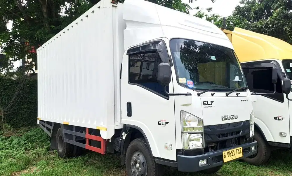 MULUS+banBARU MURAH CDD Isuzu elf NMR Box besi 2024 bok