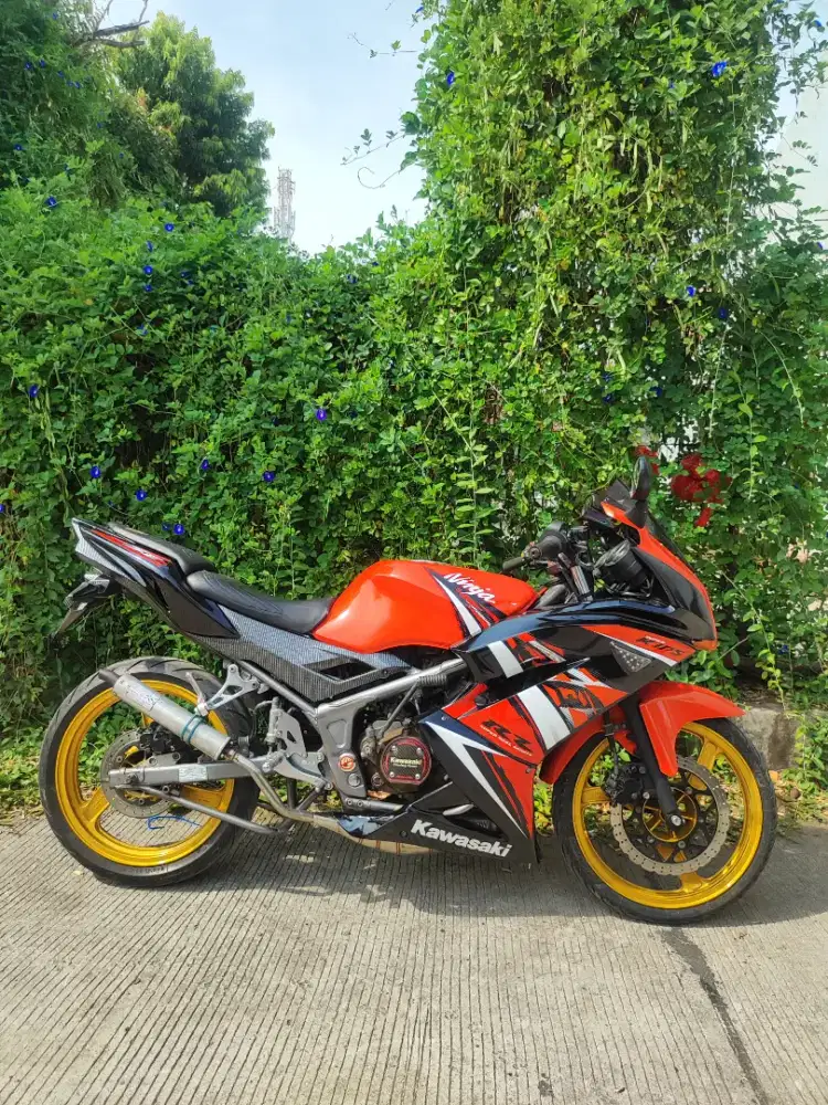 Kawasaki Ninja RR New Tahun 2014 Orange