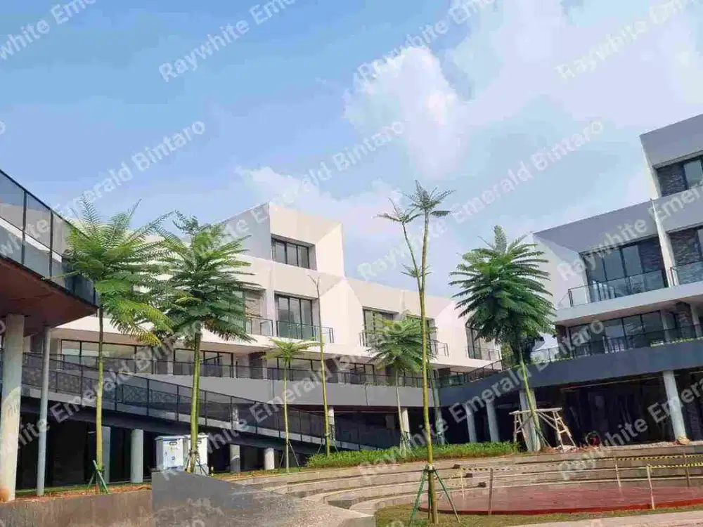 Sewa Ruko Komersial Premium Emerald Core Bintaro Jaya 2 Lantai & 3 Lantai Brand New Strategis untuk Bisnis
