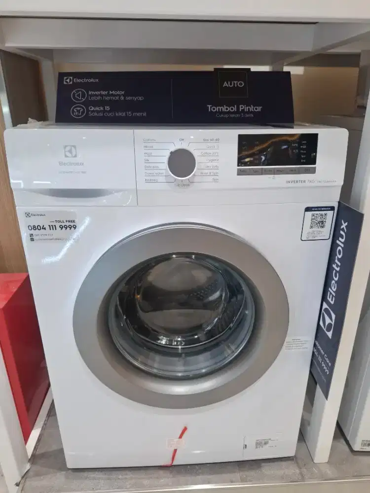 MESIN CUCI FRONT LOADING ELECTROLUX 7 KG
