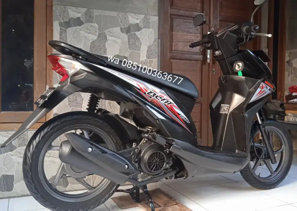 BEAT FI 2016 kondisi body motor bersih luar dalam