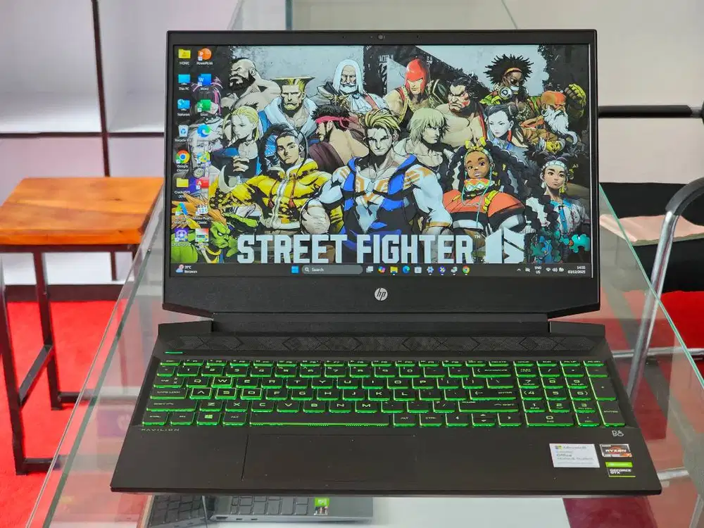 HP Pavilion Gaming 15 AMD Ryzen 7 4800H Ram 16 GB SSD 512 GB Nvidia GT