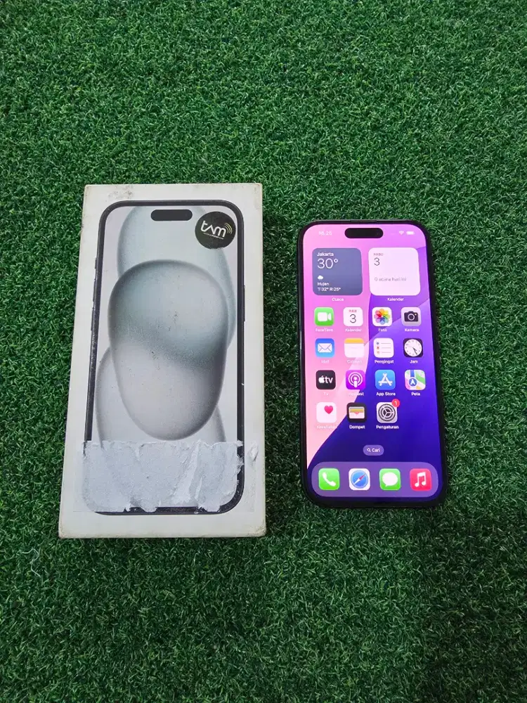 IPhone 15 128gb IBox Lengkap Normal