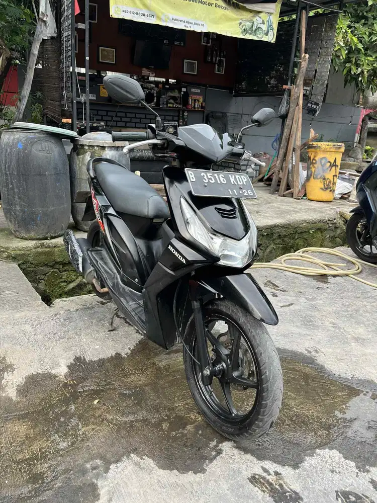 HONDA BEAT KARBU 2011 PAJAK HIDUP PANJANG