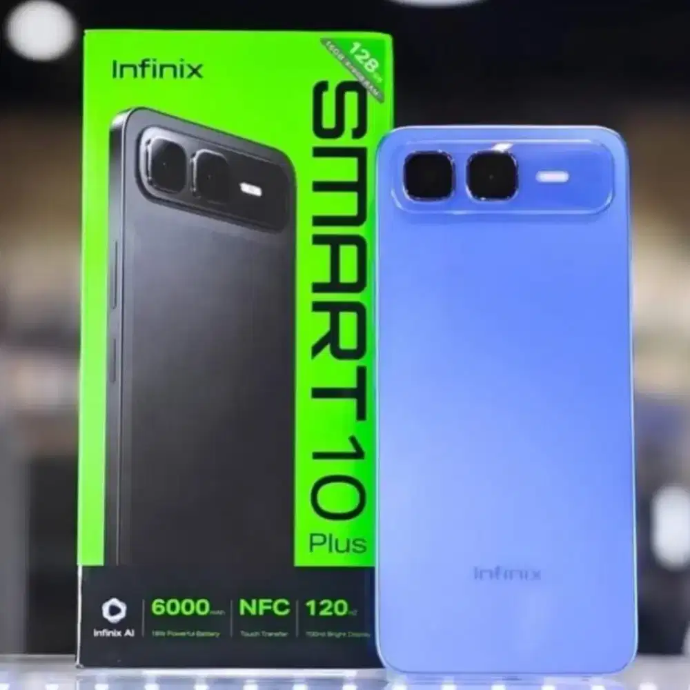 Infinix Smart 10 Plus 8-128GB Baru