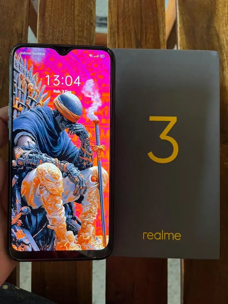 Realme 3 3/64GB 5000MAH Segel Normal Semua Siap Pake Ya