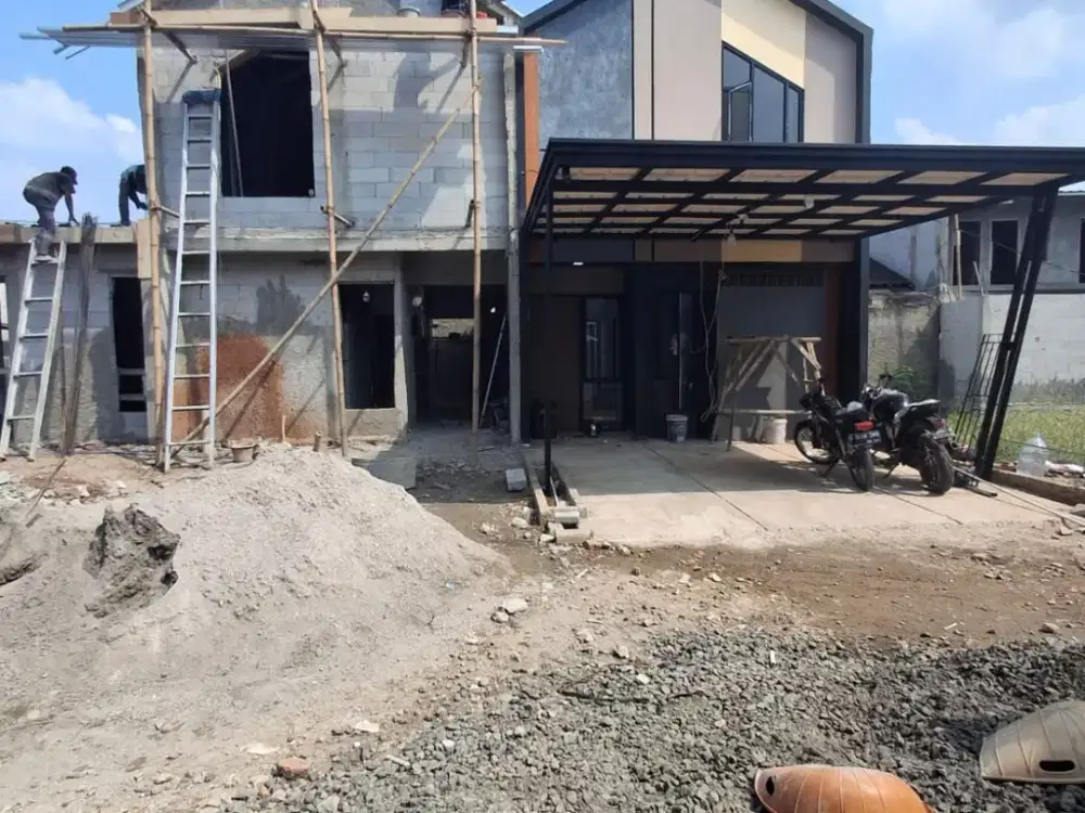 DIJUAL CEPAT RUMAH BARU SCANDINAVIAN HARGA MURAH 700 JT AN