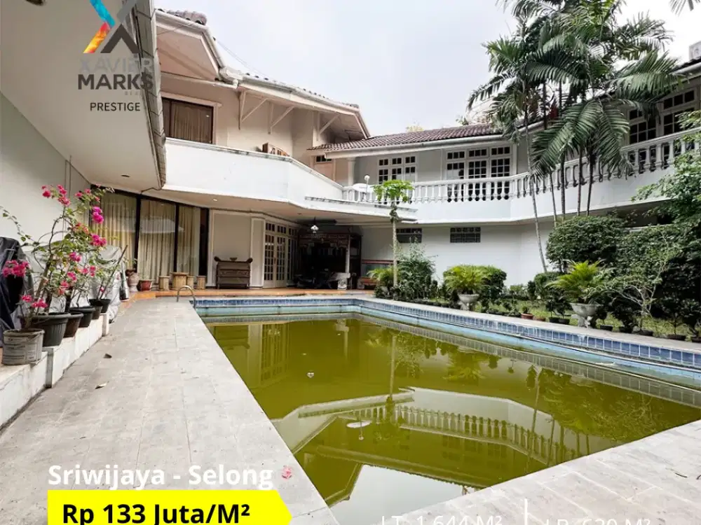 DIJUAL Area Sriwijaya, Selong, Kebayoran Baru