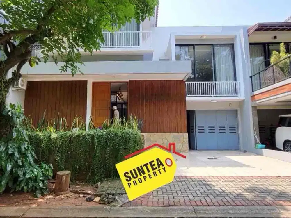 Rumah di Sewakan Sangat Rapih Terawat Siap Huni Dalam Cluster Premium di Kebayoran Symphony