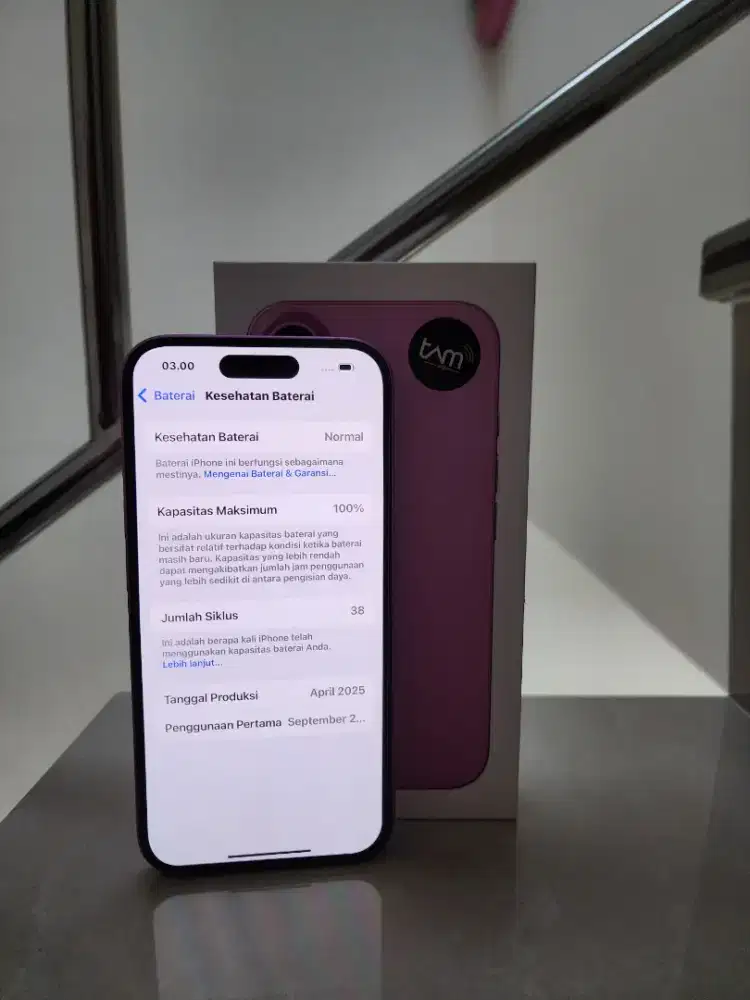 Iphone 16 256GB Pink Resmi