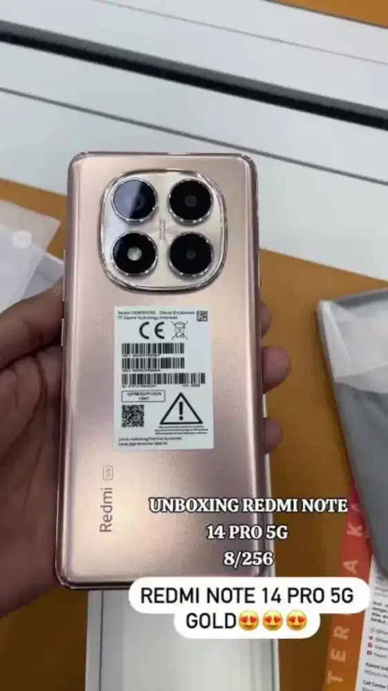 Redmi Note 14 Pro 5g Ram 8/256 gb
