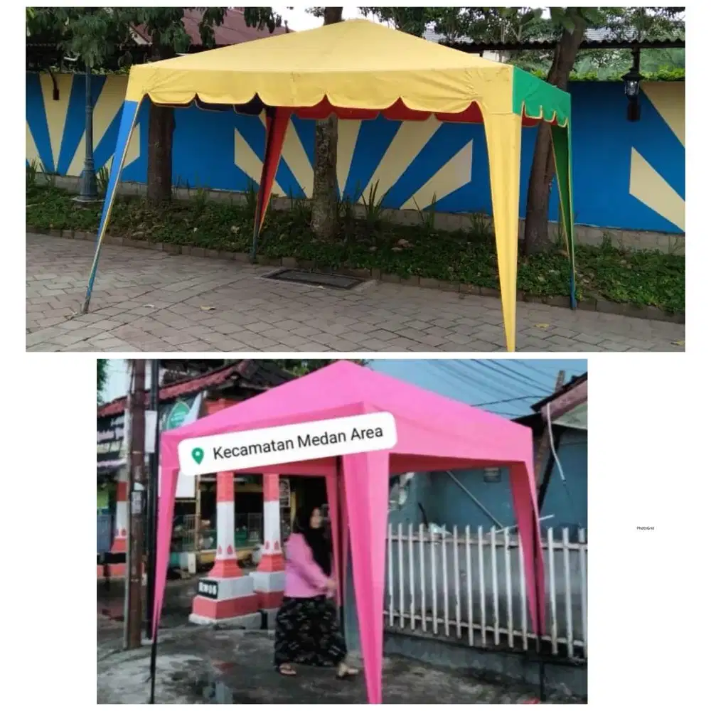 Tenda kafe dan tenda payung (bs antr skitr medan)