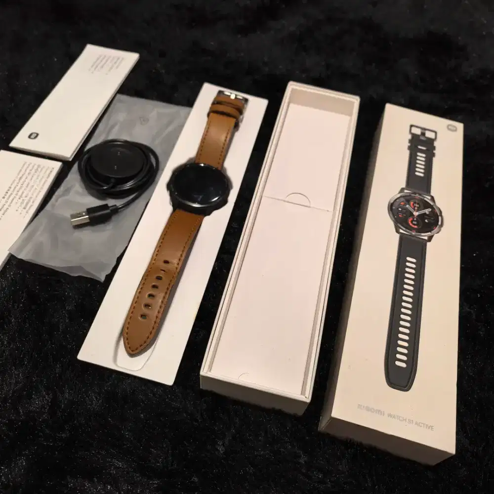 Smartwatch Xiaomi S1 Amoled Support Strava Fullset Cimahpar Bogor Kota