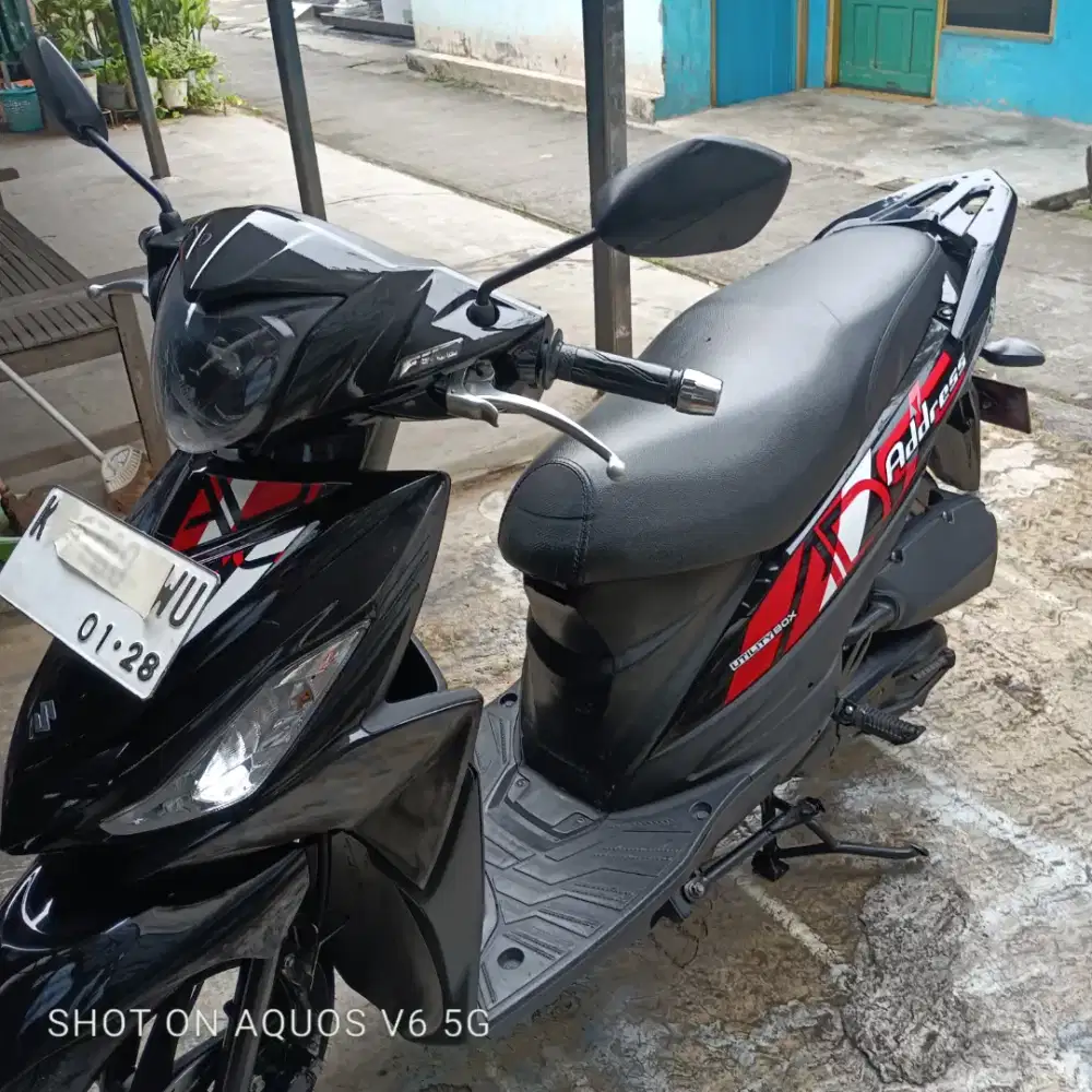 Suzuki adress modif eropa