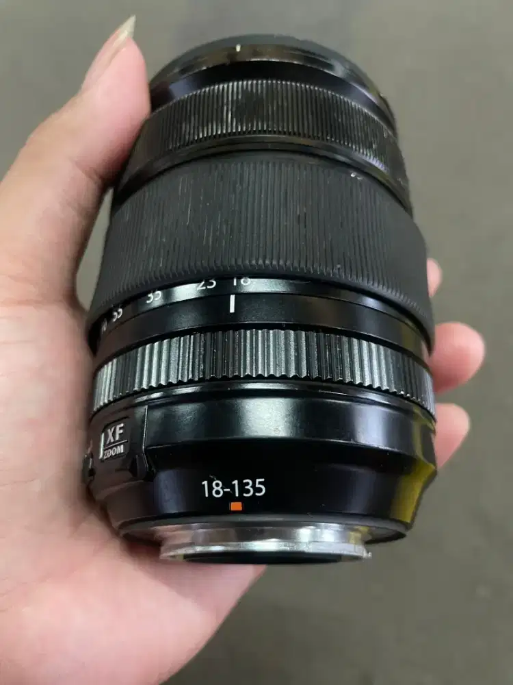 Xf 18-135 wr Fujifilm zoom minus karet' melar aja