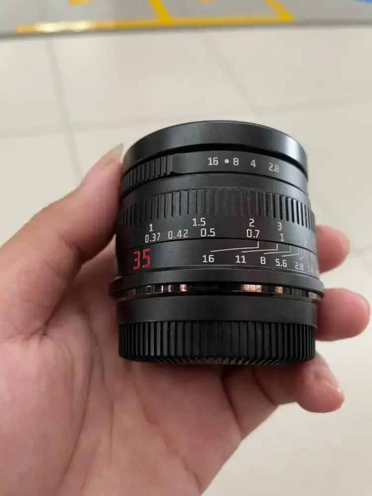 Lensa mf 7artisan 35f 1,4 Fujifilm