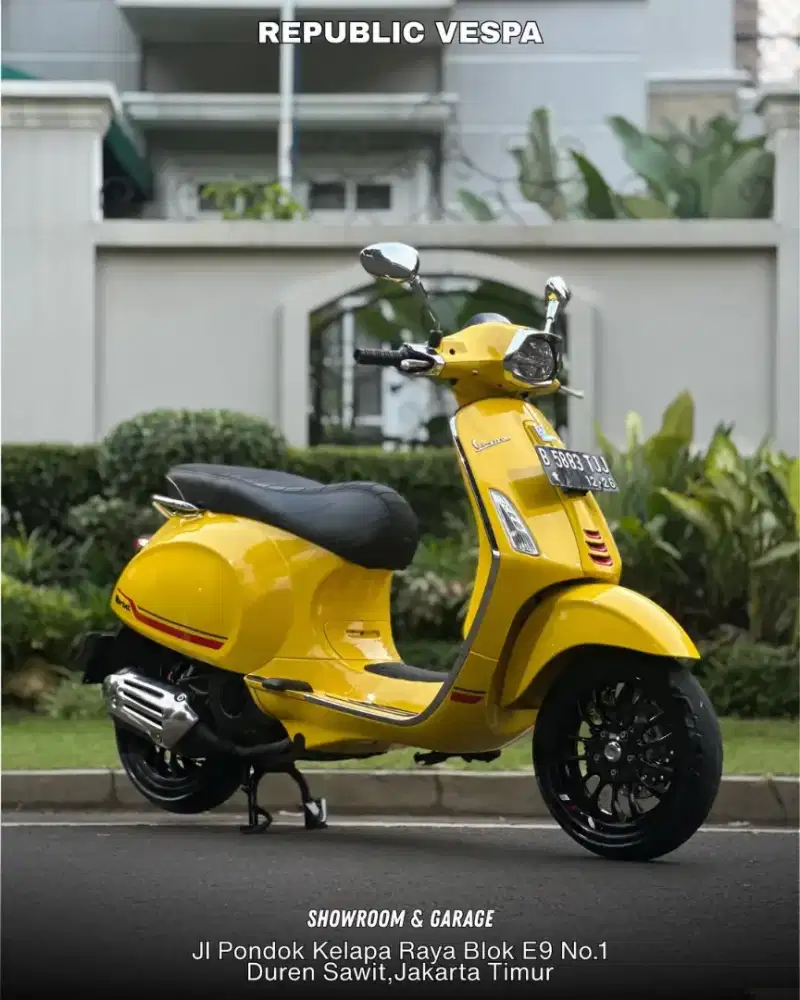 DIJUAL PIAGGIO VESPA SPRINT S 150 IGET ABS LED TH 2019 PERFECT CONDITI