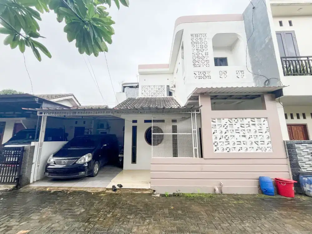Jual Rumah Modern 2 Lt Dekat RS dan Mall di Depok Harga Nego J-26390