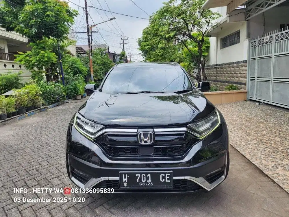 HONDA CRV TURBO PRESTIGE SENSING 2021 HITAM MATIC