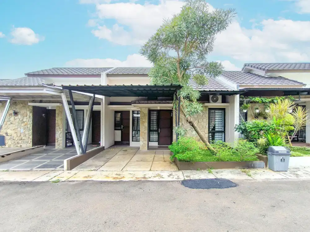 Rumah Cantik Siap Huni 15 Mnt ke Stasiun Cisauk Dibantu KPR J-30333