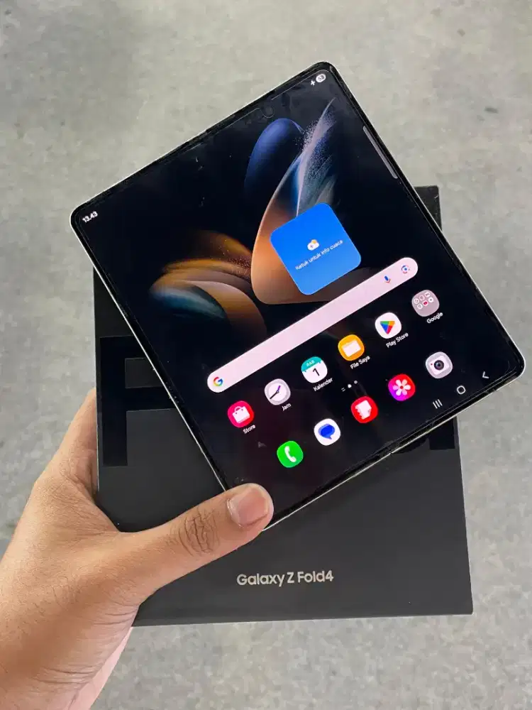 Samsung zfold 4 ram 12/256 gb fullset