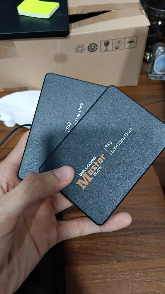 Welcomm Master Elite 256GB SSD 2.5 SATA 6GB/s - Tidak Terbaca