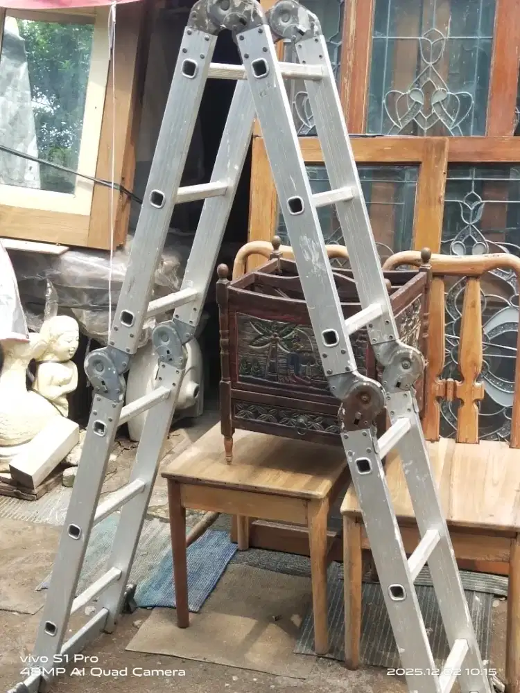 Tangga aluminium 4 m