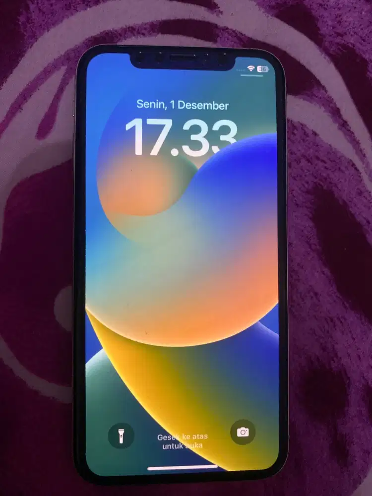 Di jual iphone X kapasitas 256 GB