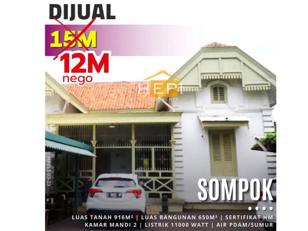 Dijual Rumah di Sompok Semarang