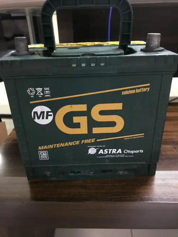 Aki kering GS 55D23L ex nissan juke dicek shop & drive kondisi 76%