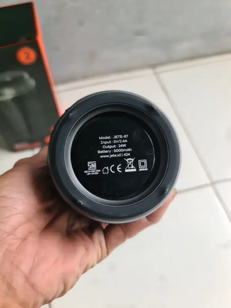 Speaker Bluetooth Jete7