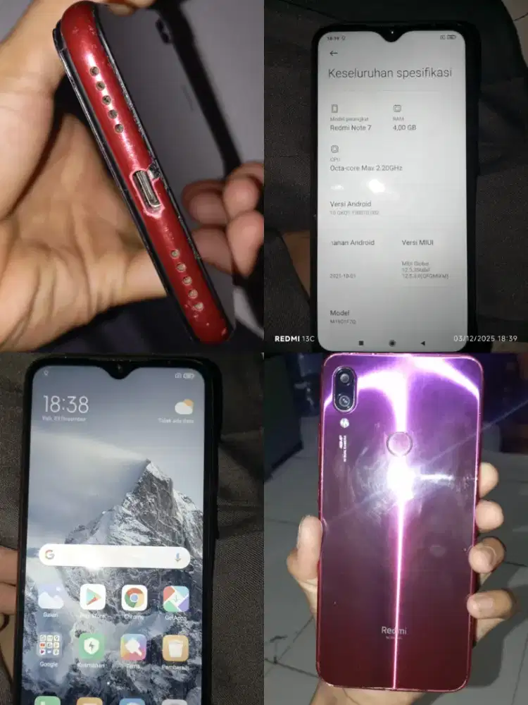 Jual hp redmi note 7