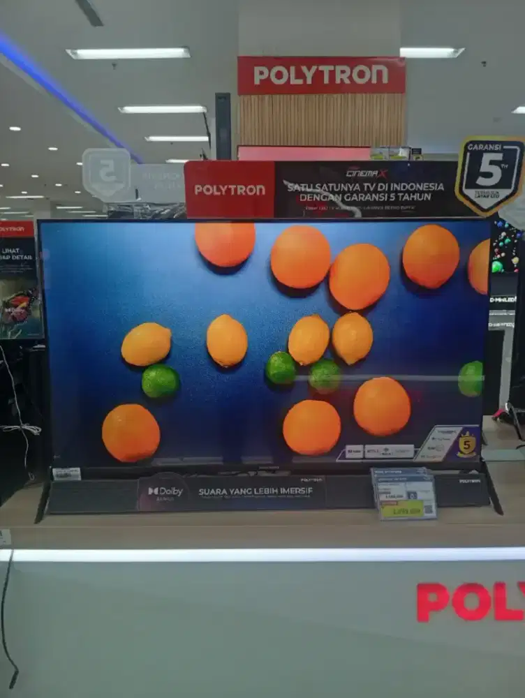 TV Polytron LED Google TV 43 inch
