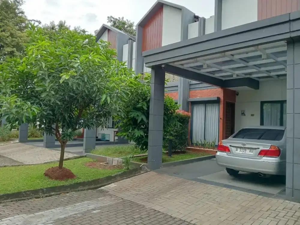 DIJUAL CEPAT RUMAH SEMIFURNISH LOKASI STRATEGIS BINTARO SERPONG