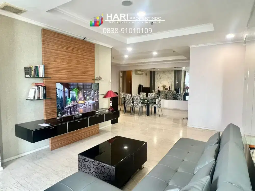 FOR RENT / FOR SALE Apartment FX Residence Sudirman Senayan 3BR 150sqm Private Lift - Close to Senayan City Plaza Senayan MRT Busway