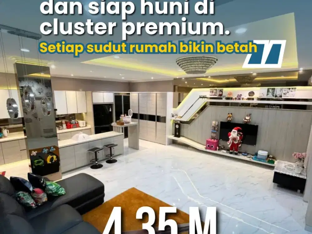 RUMAH SEMI FURNISHED RAPIH TERAWAT DI MENAGGIO ILLAGO PARAMOUNT SERPONG