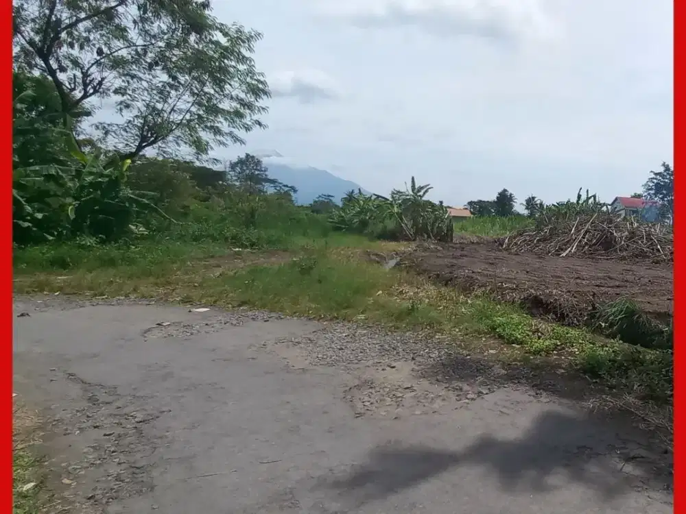 Tanah Jogja Barat Jl Kaliurang Mangku Jalan Aspal