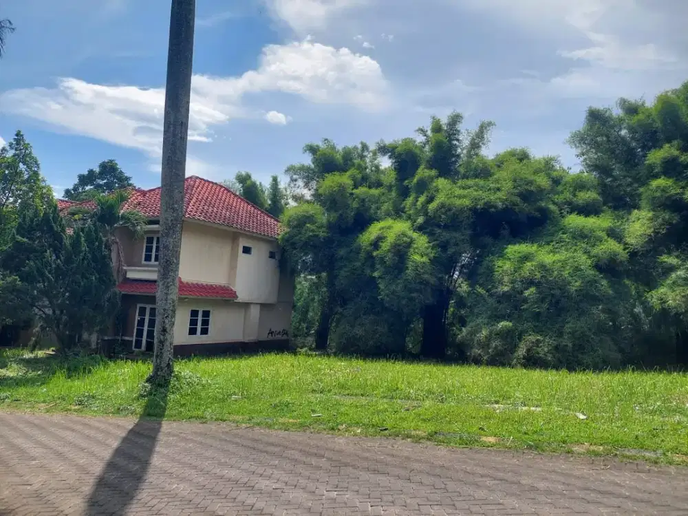 Kavling luas 163m perum bumi serpong residence Pamulang Tangerang Selatan