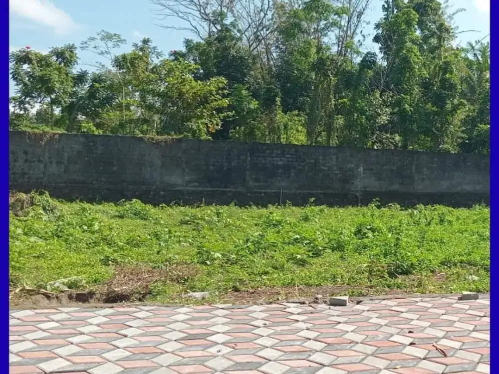 Tanah Jogja Kost Area Kampus UII Kaliurang SHM Pekarangan