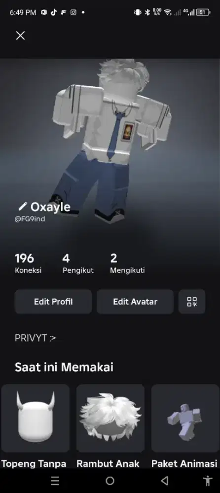 ROBLOX ACCOUNT 2020
