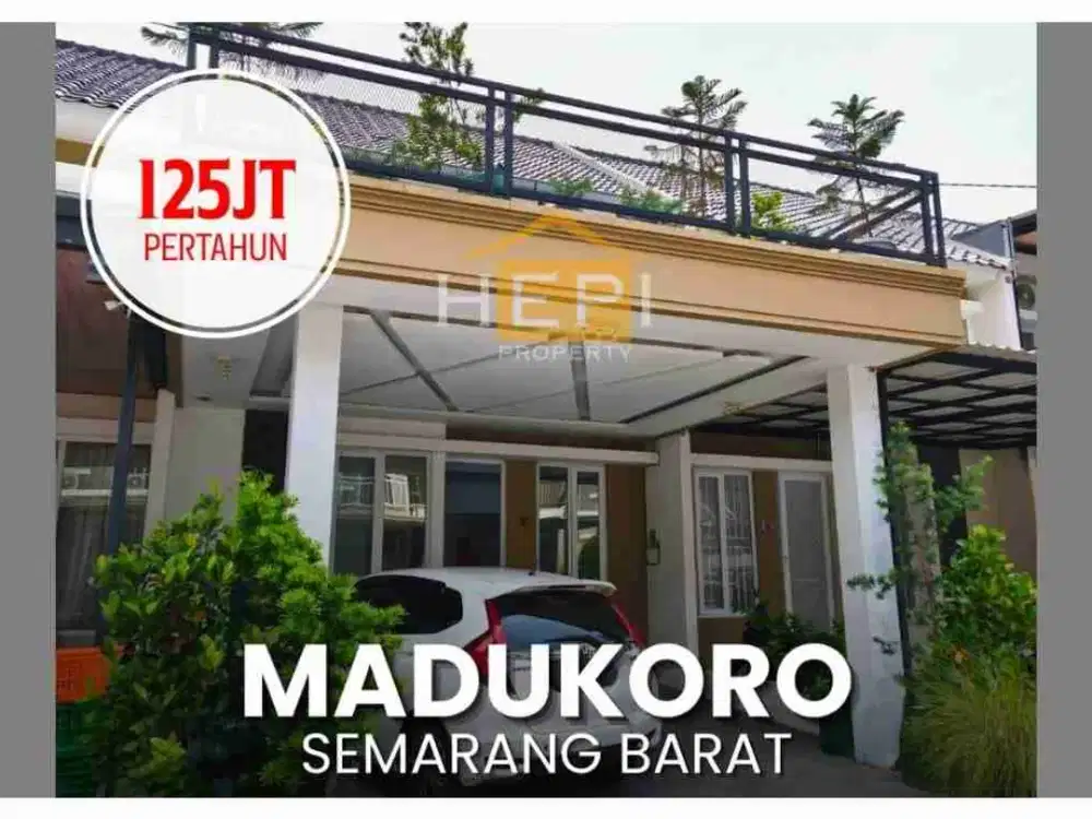 Sewa Rumah 2Lt FULL Furnish Di Madukoro Regency Dekat Bandara Dan Mall The Park