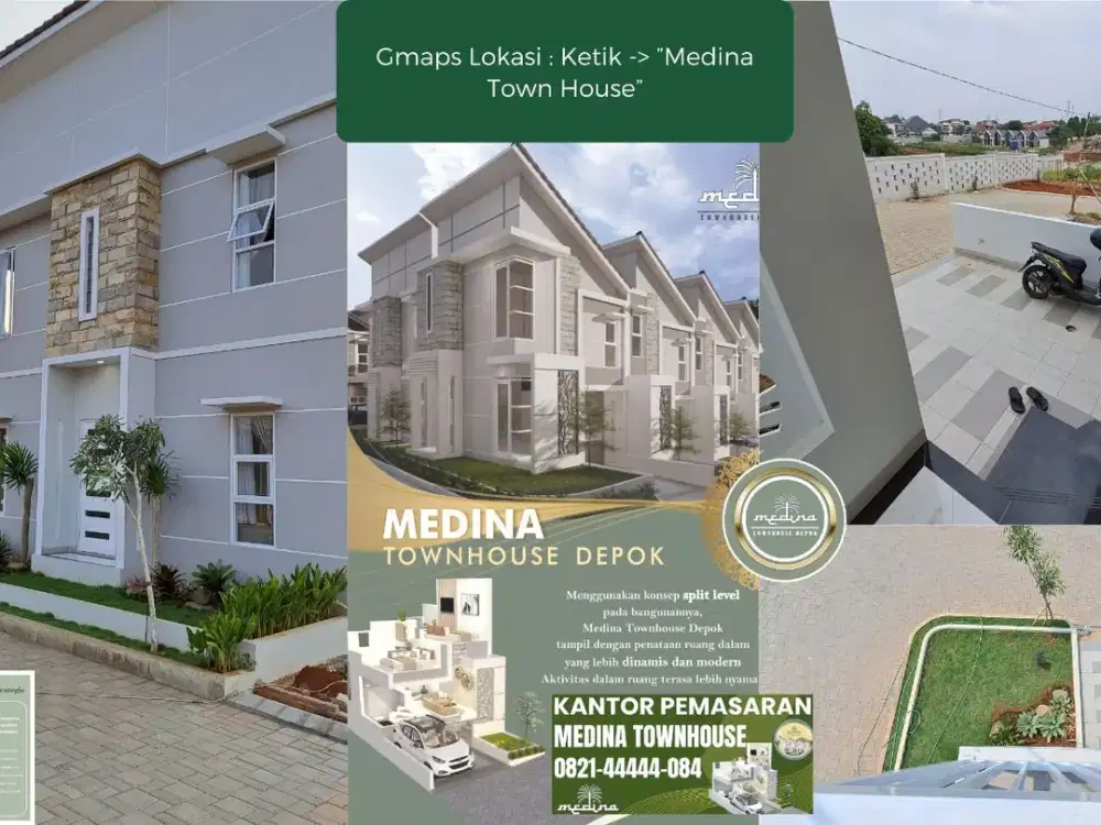 Perumahan Islami 2 Lantai Termurah di Kukusan Pancoran Mas Beji Depok Dekat Stasiun Depok Lama  Dekat Stasiun Depok Baru Dekat Tol Kukusan Beji Dekat