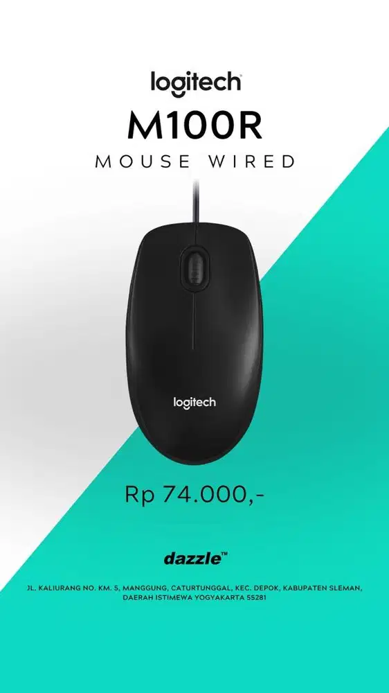 Logitech M100r Wired