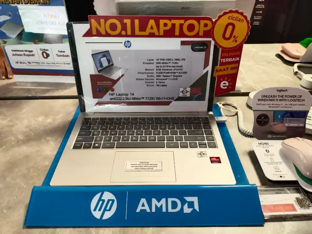 PROMO LAPTOP HP PAVILION AMD ATHLON / INTEL CORE / AMD RYZEN